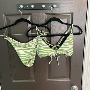 Zebra bikini set